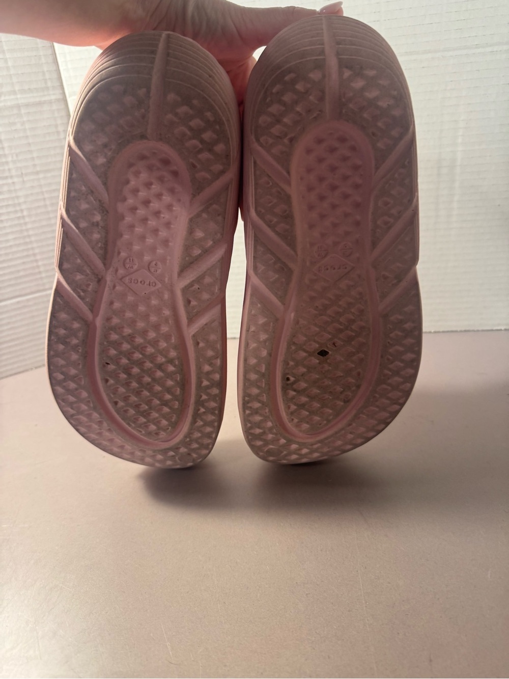 CROCS Grid Clog in Light Pink - Picture 8 of 9